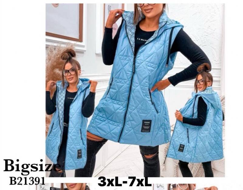 Kamizelka damskie Roz 3XL-7XL, 1 Kolor Paczka 5 szt